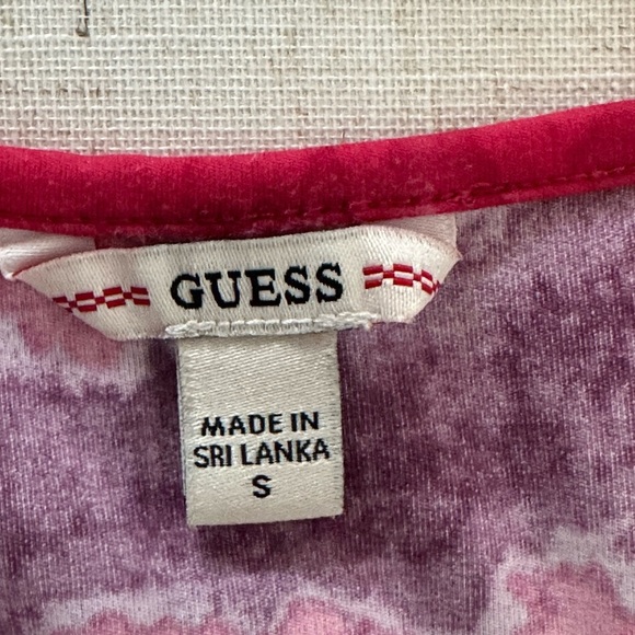 Guess Pink and Purple Tank Top 💞🐝 - Picture 4 of 10